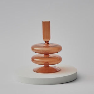 Abstract Taper Candle Holders - Mahogany Home Essentials