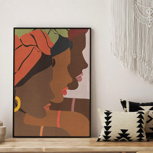 Afro Queens, Women Empowerment Poster - Mahogany Home Essentials
