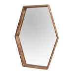 Dark Wood Framed Wall Mirror - Mahogany Home EssentialsMirrors
