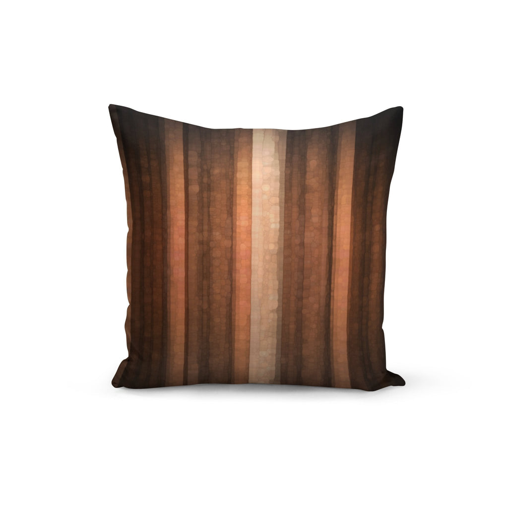 Earth Tone Stripes Pillow Cover - Mahogany Home EssentialsPillow Covers