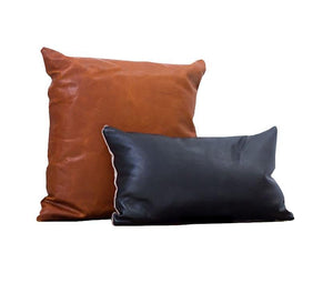 Leather Pillow Cover - Mahogany Home EssentialsPillow Covers