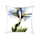 Pink White Pattern Gift Pillow Covers Flower Pattern Cushion Cover for - Mahogany Home EssentialsPillow Covers