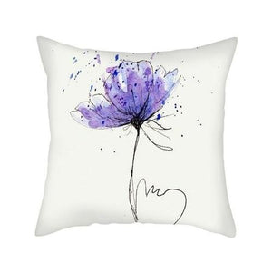 Pink White Pattern Gift Pillow Covers Flower Pattern Cushion Cover for - Mahogany Home EssentialsPillow Covers
