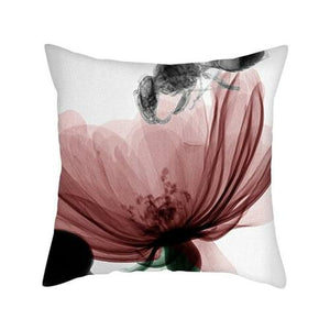 Pink White Pattern Gift Pillow Covers Flower Pattern Cushion Cover for - Mahogany Home EssentialsPillow Covers