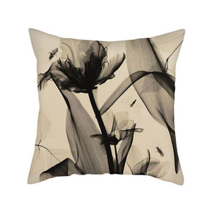 Pink White Pattern Gift Pillow Covers Flower Pattern Cushion Cover for - Mahogany Home EssentialsPillow Covers