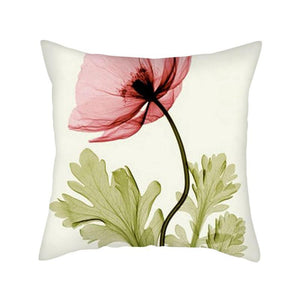 Pink White Pattern Gift Pillow Covers Flower Pattern Cushion Cover for - Mahogany Home EssentialsPillow Covers