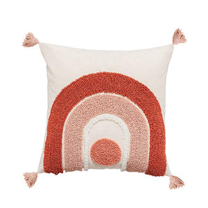 Tufted Pillow Cover 45x45cm 30x50cm Orange Pink Green Black