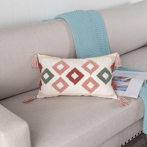 Rainbow Boho Style Pillow Cover 45x45cm/30x50c - Mahogany Home Essentials