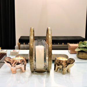 Rose Gold Elephant Candle - Mahogany Home EssentialsCandles
