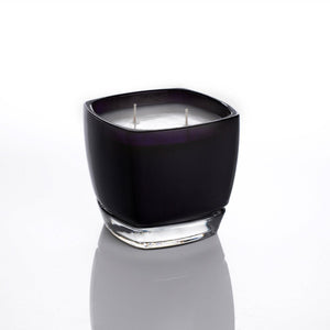 Square Black Glass Scented Candle - Mahogany Home EssentialsCandle