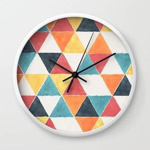 Trivertex Wall clock - Mahogany Home EssentialsClocks